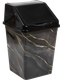 Миниатюра изображения товара Мусорное ведро Bradex 941057 (10л, черный мрамор)