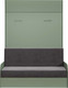 Комплект мебели трансформер Макс Стайл Studio Sofa 140x200x18 BySpan (зеленый самшит 682) — фото 5