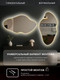 Миниатюра изображения товара Зеркало Emze 60х110 / LED.UV.NF.60.110.AUR.4K