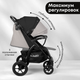 Миниатюра изображения товара Детская прогулочная коляска Bubago Model Cross City Lux / BG 168-1 (черный)