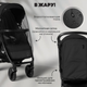 Миниатюра изображения товара Детская прогулочная коляска Bubago Model Cross City Lux / BG 168-1 (черный)