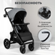 Миниатюра изображения товара Детская прогулочная коляска Bubago Model Cross City Lux / BG 168-3 (темно-серый)