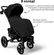 Миниатюра изображения товара Детская прогулочная коляска Bubago Model One / BG 173-2 (черный)