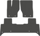 Миниатюра изображения товара Комплект ковриков для авто Alicosta 1567_1_сер для Land Rover Freelander II SUV/L359 (EVA соты, серый)