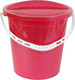 Миниатюра изображения товара Ведро Русспласт РП-1014крас (красный перламутр/белый)