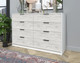 Миниатюра изображения товара Комод Интерлиния Концепт КТ-К157 (дуб белый/белый платинум)