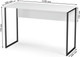 Миниатюра изображения товара Письменный стол Soma СПМ-5 Metal 110x50 (белый/черный)