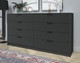 Миниатюра изображения товара Комод Интерлиния Концепт КТ-К197 (антрацит/антрацит)