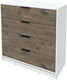 Миниатюра изображения товара Комод Интерлиния Концепт КТ-К100 (дуб веллингтон/белый платинум)