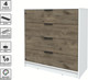Миниатюра изображения товара Комод Интерлиния Концепт КТ-К100 (дуб веллингтон/белый платинум)