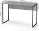 Миниатюра изображения товара Письменный стол Soma СПМ-5 Metal 110x50 (серый/черный)