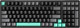 Миниатюра изображения товара Клавиатура JEGG ZA99 (черный/серый/зеленый/желтый)