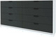 Миниатюра изображения товара Комод Интерлиния Концепт КТ-К197 (антрацит/белый платинум)