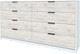 Миниатюра изображения товара Комод Интерлиния Концепт КТ-К197 (дуб белый/белый платинум)