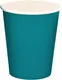 Миниатюра изображения товара Набор бумажных стаканов Паксервис 250мл / 388686 (1000шт, бирюзовый)