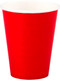 Миниатюра изображения товара Набор бумажных стаканов Паксервис 350мл / 387282 (1000шт, красный)