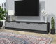 Миниатюра изображения товара Тумба Интерлиния ТВ Концепт КТ-ТВ4-35 (серебро/антрацит)