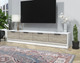 Миниатюра изображения товара Тумба Интерлиния ТВ Концепт КТ-ТВ4-35 (дуб серый/белый платинум)