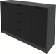 Миниатюра изображения товара Тумба Интерлиния Концепт КТ-Т160 (черный/антрацит)