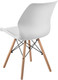 Миниатюра изображения товара Стул Mio Tesoro Асти SC-291E (белый/дерево)
