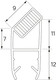 Миниатюра изображения товара Уплотнители для душевой кабины IDDIS Optima Home 965S8M01DZ (2шт)
