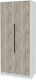 Миниатюра изображения товара Шкаф Интерлиния Концепт КТ-Ш2 (дуб серый/белый платинум)