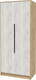 Миниатюра изображения товара Шкаф Интерлиния Концепт КТ-Ш2 (дуб белый/дуб золотой)