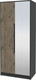 Миниатюра изображения товара Шкаф Интерлиния Концепт КТ-Ш2з (дуб веллингтон/антрацит)