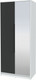 Миниатюра изображения товара Шкаф Интерлиния Концепт КТ-Ш2з (антрацит/белый платинум)