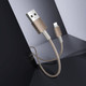 Миниатюра изображения товара Кабель Hoco X119 Lightning (1м, золотой)