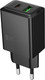 Миниатюра изображения товара Адаптер питания сетевой Hoco N71 (черный)