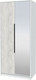 Миниатюра изображения товара Шкаф Интерлиния Концепт КТ-Ш2з (дуб белый/белый платинум)