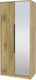 Миниатюра изображения товара Шкаф Интерлиния Концепт КТ-Ш2з (дуб нокс/дуб золотой)
