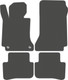 Миниатюра изображения товара Комплект ковриков для авто Alicosta 0772_1_сер для Mercedes-Benz C-Class III седан/W204 (EVA соты, серый)