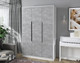 Миниатюра изображения товара Шкаф Интерлиния Концепт КТ-Ш3 (бетон/белый платинум)