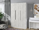 Миниатюра изображения товара Шкаф Интерлиния Концепт КТ-Ш3 (дуб белый/белый платинум)