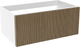 Миниатюра изображения товара Тумба с умывальником ЗОВ Кито 100 / K100LW0MRM-M115W100 (белый/тростник)