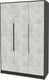 Миниатюра изображения товара Шкаф Интерлиния Концепт КТ-Ш3 (бетон лайт/антрацит)