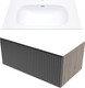 Миниатюра изображения товара Тумба с умывальником ЗОВ Кито 80 / K80TS0MFLPM-M115W80 (флавио лиони)