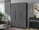 Миниатюра изображения товара Шкаф Интерлиния Концепт КТ-Ш3 (бетон портленд/антрацит)