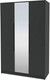Миниатюра изображения товара Шкаф Интерлиния Концепт КТ-Ш3з (антрацит/антрацит)