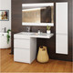 Миниатюра изображения товара Тумба с умывальником Mixline Созвездие 56 542898 + Билл 120 (левый)