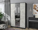 Миниатюра изображения товара Шкаф Интерлиния Концепт КТ-Ш3з (бетон лайт/антрацит)