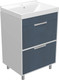 Миниатюра изображения товара Тумба с умывальником Mixline Байкал 60 545963 + Luxe Fest 60 / FST60SLWB01