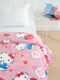 Миниатюра изображения товара Плед Павлинка Hello Kitty Клубнички 150x100