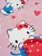 Миниатюра изображения товара Плед Павлинка Hello Kitty Клубнички 150x100