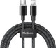 Миниатюра изображения товара Кабель McDodo 36W Type-C to Lightning Transparent (1.2м, черный)