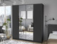 Миниатюра изображения товара Шкаф Интерлиния Концепт КТ-Ш4з (антрацит/антрацит)