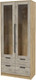Миниатюра изображения товара Шкаф с витриной Интерлиния Концепт КТ-ШВ2 (дуб серый/дуб золотой)