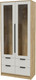 Миниатюра изображения товара Шкаф с витриной Interline Концепт КТ-ШВ2 (персидский жемчуг/дуб золотой)